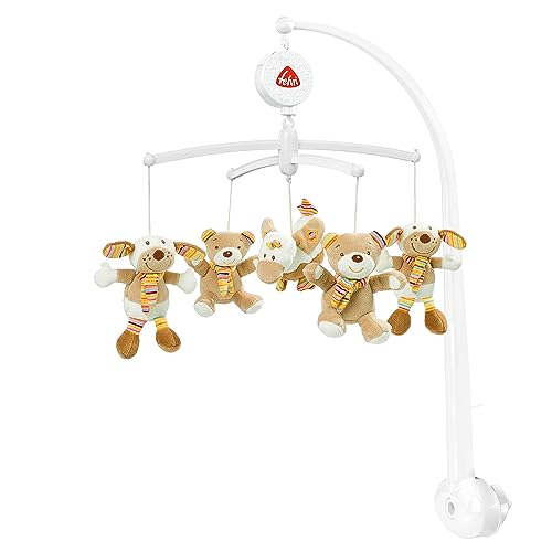 Fehn Musik-Mobile Rainbow – Aufzieh-Mobile mit Spieluhr-Melodie