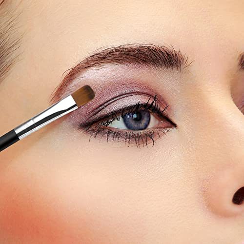 Wllhyf 5 Pcs Eyebrow Brush Set Eyeliner Eye Makeup Brushes Professional Ultra Thin Eye Shadow Liner Soft Bristles Brush Eyeshadow Tools For Women Girls #TOP5