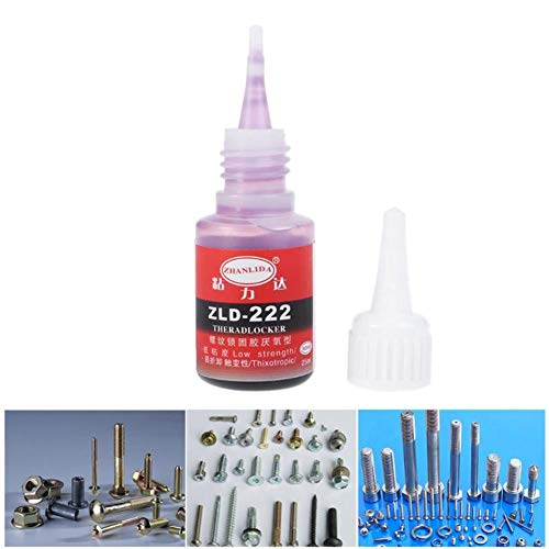 Preisvergleich Produktbild Bestlle Schraubensicherung, 50 g, blau, flüssiger Kleber, anaerober Kleber, Versiegelung, Schraube, schnellhärtend, zum Kleben diverser Metallschrauben
