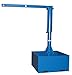 Vestil JIB-CB-25-8-10 Portable Jib Crane, Fork Tube Base, 250 lb Capacity, 112-1/8", Blue