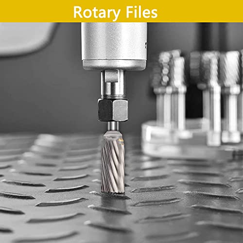Fresa rotatoria Auniwaig corte simple 8mm miniatura 5