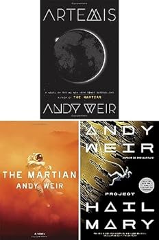 Paperback Andy Weir's 3-Book Collection Set (Project Hail Mary, Artemis, the Martian) Book