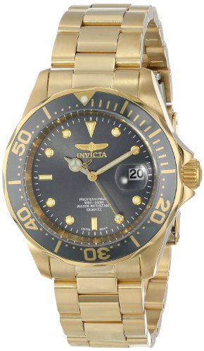 [�C�����B�N�^]Invicta �r���v Pro Diver Analog Display Japanese Quartz Gold Watch 14976 �����Y [���s�A���i]