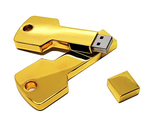 Ulticool   Llave de Oro 8 GB   Key   Memoria Almacenamiento de Datos – USB Flash Pen Drive Memory Stick