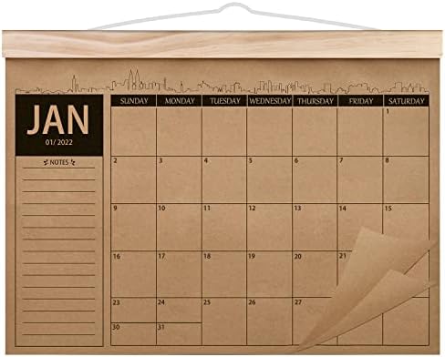 Brown Academic Calendar 2022 2023 2022-2023 Calendar - 18 Monthly Academic Desk Or Wall Calendar Planner,  January 2022 - June 2023, Thick Kraft Paper Calendar Perfect For Organizing  & Planning (16.5"X12.2") - Norjews : Amazon.co.uk: Stationery & Office  Supplies