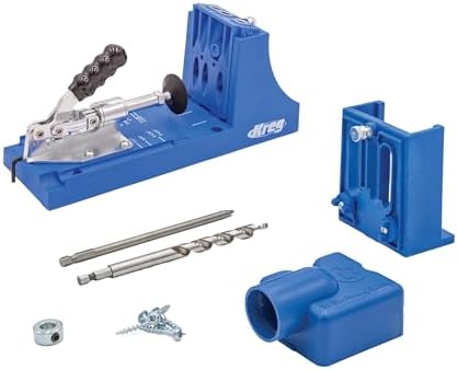 Kreg K4 Plus Pocket Hole Jig - with Drilling Guide & Dust Collect...