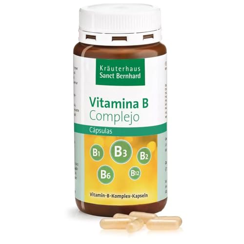 Vitamina B complejo con todas las vitaminas del grupo B   150 Cápsulas para 5 meses