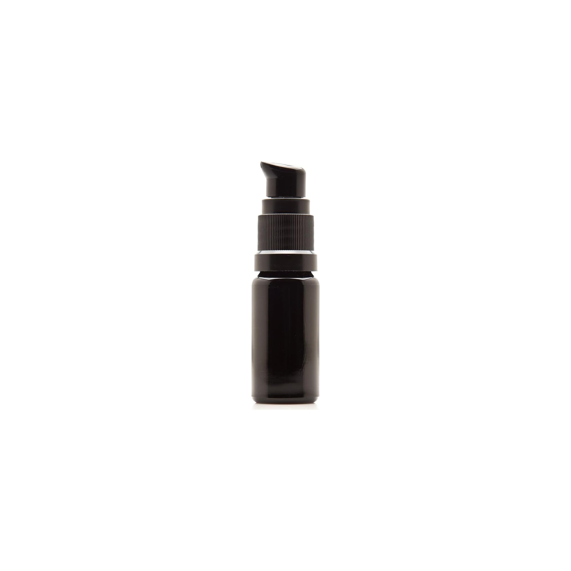 Infinity Jars 10 ml Ultraviolet Glass Lotion Pump Bottle Refillable 10-Pack