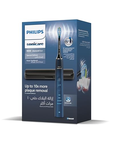 Philips Sonicare Electric Toothbrush 9000 Series HX9911/92 Blue Certified UAE 3 Pin
