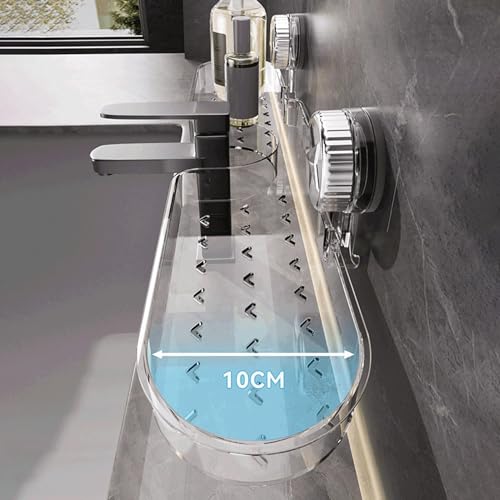 Rack de ventouses pour cuisine et porte-éponge évier sans perçage
