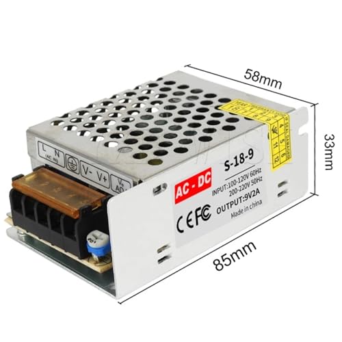 SMPS 12V 1A fuente conmutada para proyectos de electronica y luces LED 4