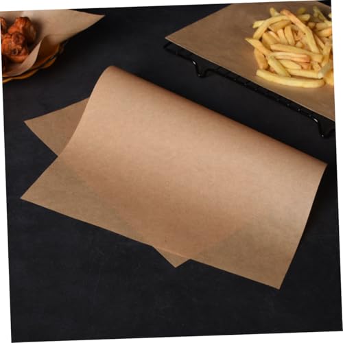 Papier Cuisson Antiadhésif Friteuse à Air : Cuisson Propre 100pcs - 3