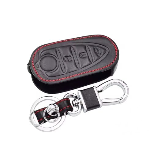 【Modello Compatibile】: Custodia per chiave auto per Alfa Romeo Giulietta Myth Junior 4C Romeo Mito Myth 159 147 156 166 GT JTD TS