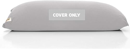 Miniatura 9 de Yogibo Max Giant Bean Bag - Funda de repuesto para silla, suave, lavable, arcoíris pastel