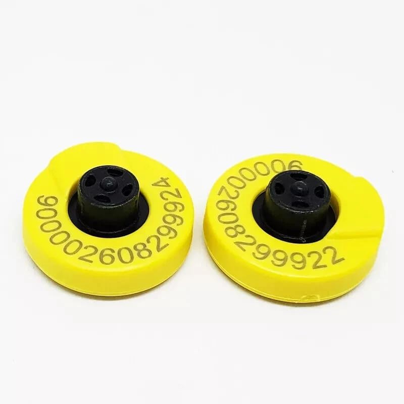 RFID Ear Tag 134.2khz ISO 11784 ISO11785 for Pig Sheep Animal Management 10pack