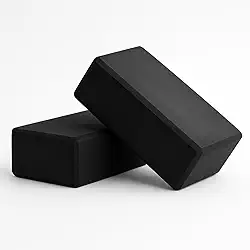 PivaStore Kit 2 Blocos Yoga e Pilates EVA Premium – Antiderrapante, Leve e Resistente para Alongamento, Equilíbrio e Reabilitação, 23x15x7 cm – Acessório Fitness, Estúdio, Casa ou Viagem