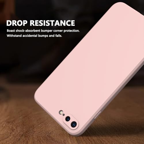 Image of for iPhone 8 Plus Case Pink, Scratch Resistant with Soft Touch, Slim Thin Phone Cover for iPhone 7 Plus 5.5 inch