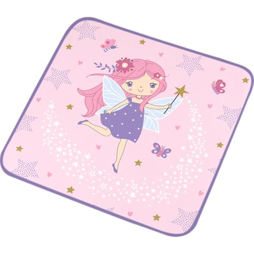 Sheepworld Zauberhandtuch Fee | magisches Mini-Handtuch, 30 cm x 30 cm, in Form gepresst, 100% Baumwolle | Geschenk für Kinder, Kindergeburtstag, Geschenk Mädchen, Schulanfang, Schultüte | 74295