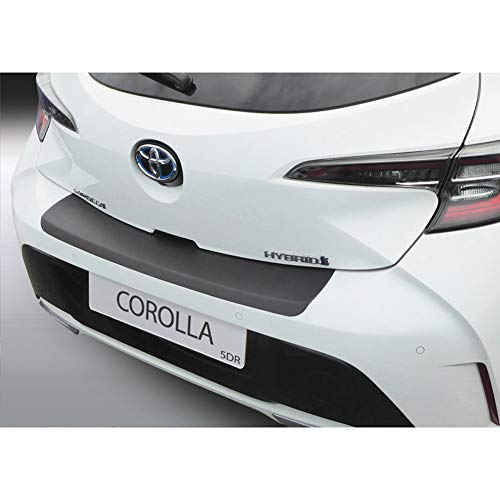 RGM RBP480 Protezione paraurti Posteriore ABS Compatibile con Toyota Corolla HB 5-Porte 2019-Nero