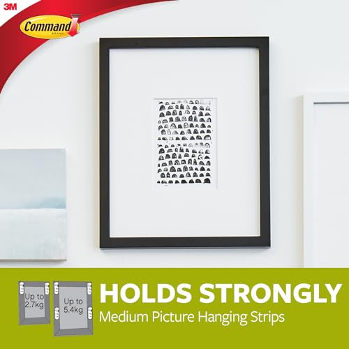 Command Medium Picture Hanging Strips (17201-4pk) – 2 packs (4 sets per pack) - Image 5