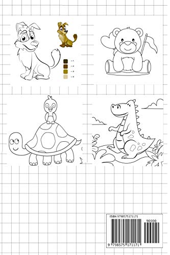 Animals Coloring Book for kids Ages 2-13: Cute, Animals Coloring Pages