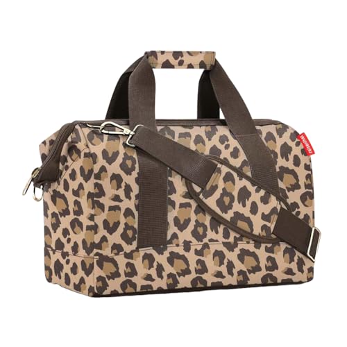 reisenthel Allrounder M Leo Macchiato Vielfältige Doktortasche zum Reisen für die Arbeit oder Freizeit Mit funktional-stylischem Design