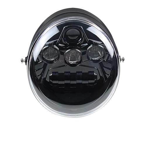Phare avant LED noir pour moto VRSC V-Rod et VRSCAW