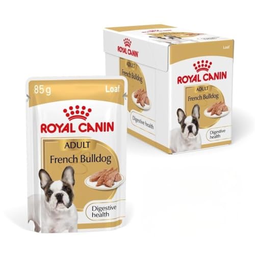 ROYAL CANIN French Bulldog Adult Loaf | 12 x 85 g | Alimento completo per Bulldog Francesi dai 12 mesi