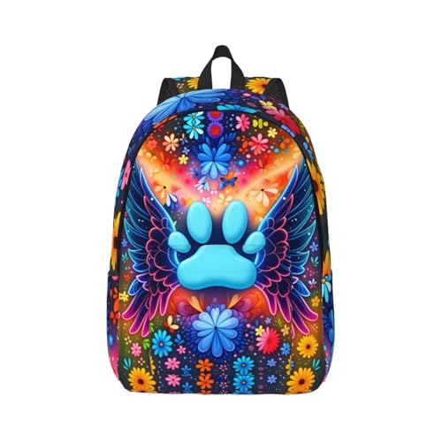Sac bandoulière et sac à dos à motifs de pattes d'animaux, oubliez le manque de place en voyage