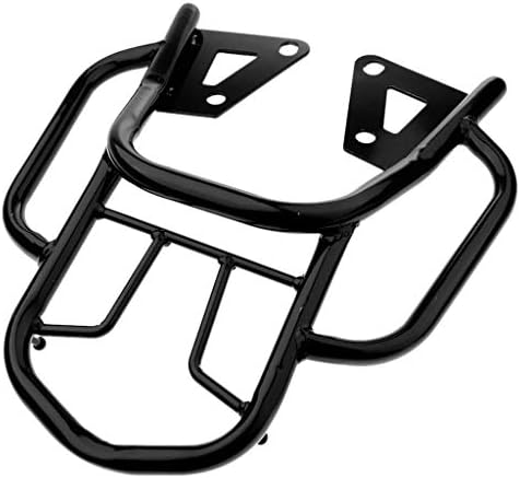 Miniatura 2 de Portaequipajes de motocicleta Soporte de montaje Tour Pack para Honda Grom MSX125 Soporte trasero Hardware de repuesto (negro)