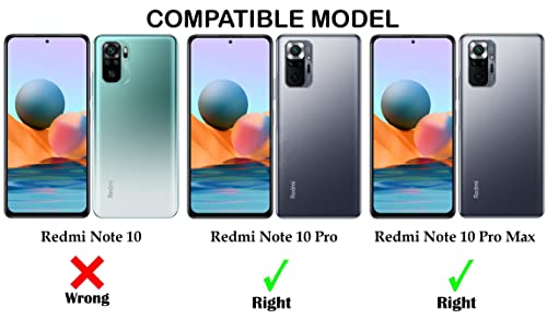 Image of Jkobi Back Cover Case for Xiaomi Mi Redmi Note 10 Pro | 10 Pro Max (Matte Silicone with Inside Fiber Cloth |Blue)