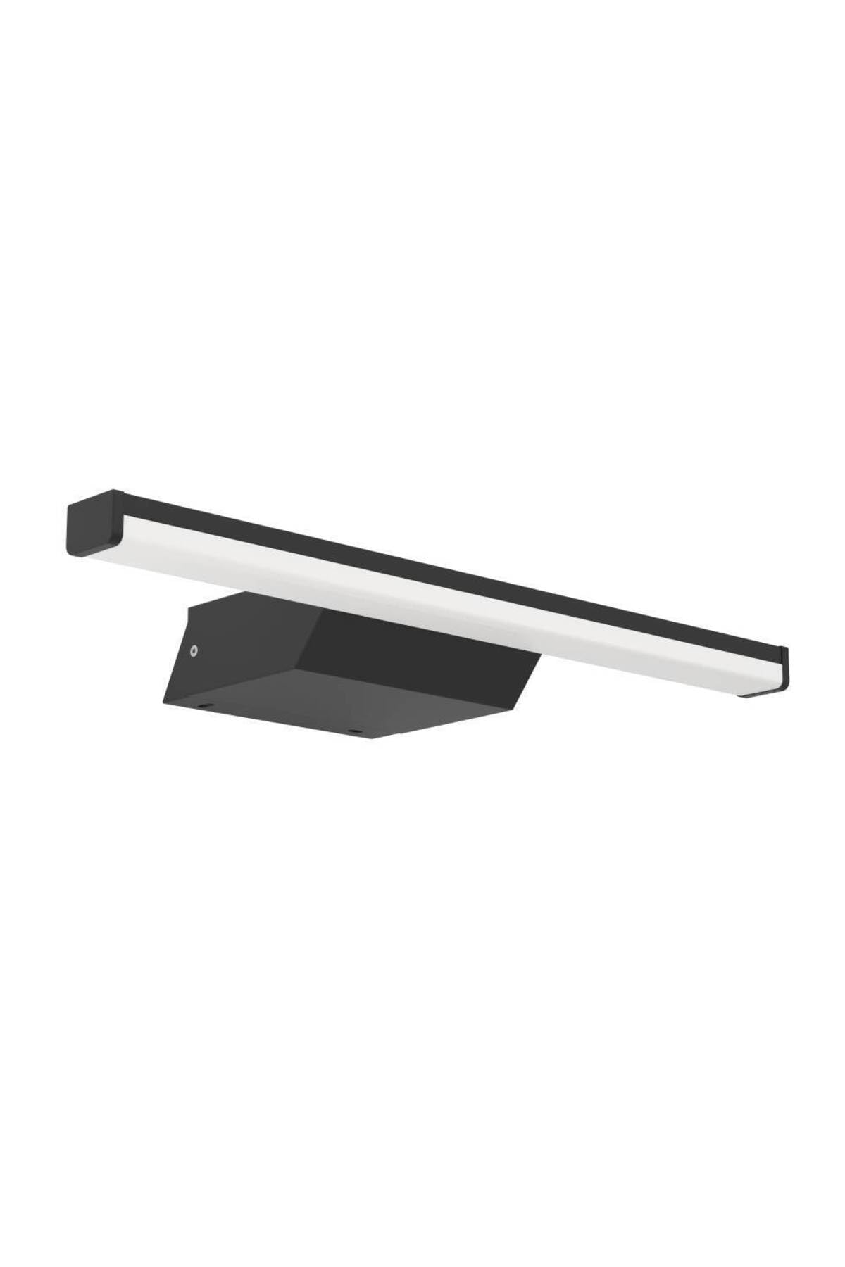 EGLO Connect.z Smart-Home LED Spiegelleuchte Regello-Z, L 60 cm, ZigBee, App und Sprachsteuerung Alexa, Lichtfarbe einstellbar (warmweiß-kaltweiß), RGB, dimmbar, Bad Wandlampe, schwarz, IP44