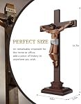 Jesus Crucifixion Building Blocks Set, Lego Religious Christian Toy Cadeau compatible pour les adultes & Les enfants, modèle d'histoire biblique pour le ministère de l'Église, 588 PCS