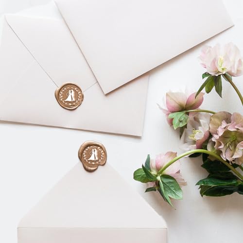 Tampon de cire mariage en laiton pour sublimer vos invitations