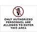 Brady 95446, Gate Sign, (Pack of 20 pcs)