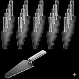 GBACHOOSE 120 Pack Plastic Cake Cutter 9 Inch Plastic Cake Server Cutting, Cake Knives Pie Pizza Pastry Slicer Serving Utensils for Kitchen Wedding