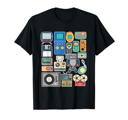 80s 90s Videojuego Retro Vintage Classic Arcade Camiseta