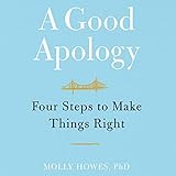 A Good Apology: Four Steps to Make Things Right
