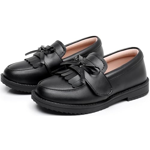 Girl's British Style School Uniform Shoes Princess Performance Oxford Shoes3