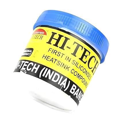 Croptronia 100 GM Hi Tech Heat Sink Compound Thermal Paste Heat Sink Grease White for LED, CPU Fan (Pack of 1)