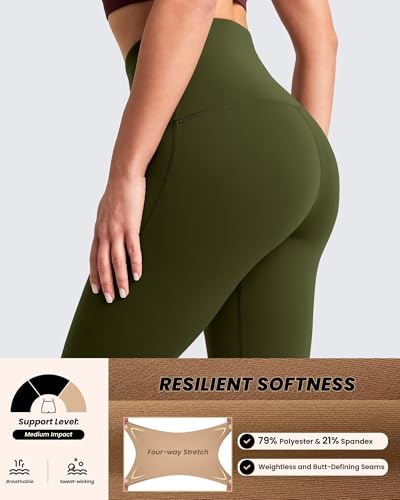 Mallas de yoga de cintura alta QUEENIEKE: mallas para correr y entrenar cómodas para mujer 6
