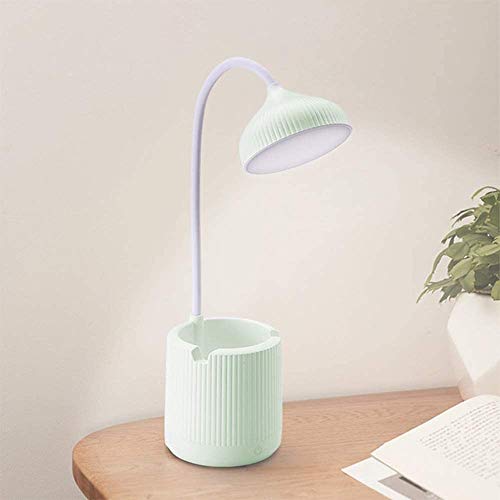 LED-Schreibtischlampe – Augenschonende USB-Tischleuchte, flexibles Schwanen-Design, Touch-Steuerung, ideal zum Lesen, Lernen und Nachtlicht für Kinder