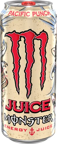 Monster Energy Juice Monster Pacific Punch, Energy + Juice, Energy Drink, 16 Ounce (Pack Of 15) #TOP1