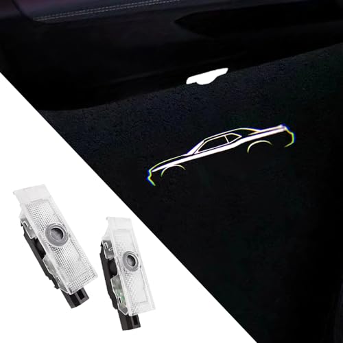 2PCS Luces de Puerta LED para Challenger 2015-Presente miniatura 1