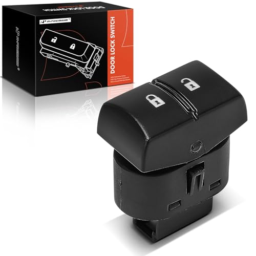 A-Premium Front Right Passenger Power Door Lock Switch Compatible with Chevrolet Cobalt 2005-2010 & Pontiac G5 2007-2010