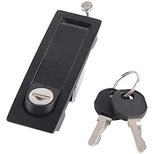 Aramox Hand Operated Compression Cabinet Lock, Adjustable Lever Lock for RV Marine Boat Toolbox, Metal
