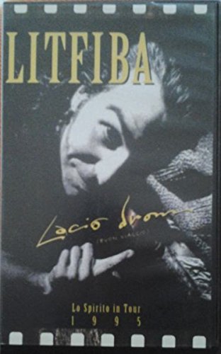 Cinta de vídeo VHS Litfiba Lacio Drom concierto de rock italiano original