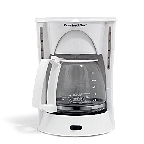 Cafetera Proctor Silex 12 Tazas con Filtro Blanco - Mejores artículos y  Ofertas
