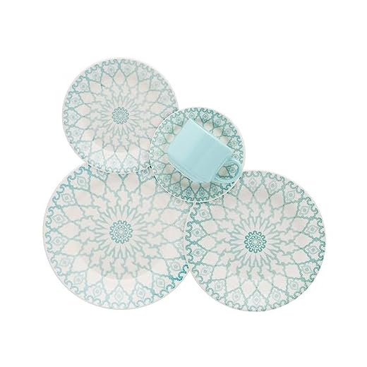 Conjunto de Jantar Donna, Mandala, 20 Peças - 091086, Oxford