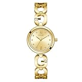 Diamètre du boîtier: 30 mm, Épaisseur du boîtier: 9 mm, Couleur du boîtier: Doré et Couleur du cadran: Doré